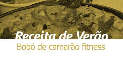 Bobó de camarão fitness