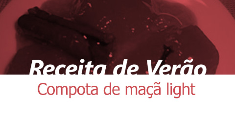 Compota de maçã light