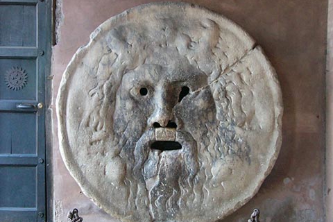 Turismo na Itália: La Bocca della Verità ou A Boca da Verdade, em Roma