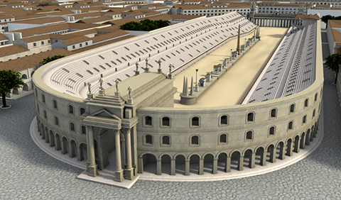 Turismo: Itália – Circo Máximo – Roma